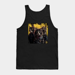 Punk cats band Tank Top